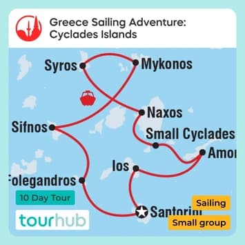 Greece Sailing Adventure: Cyclades Islands product image